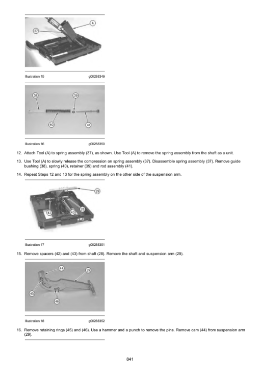 Caterpillar CAT D25D D30D, D350D Articulated Dump Truck Service Repair Manual (3AJ00001 till 00414) - Image 5