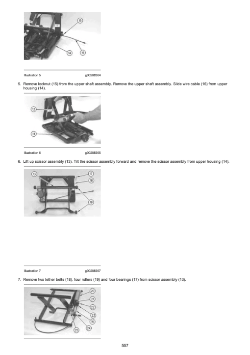 Caterpillar CAT D25D, D30D, D350D Articulated Dump Truck Service Repair Manual (9RF00001 and up) - Image 6