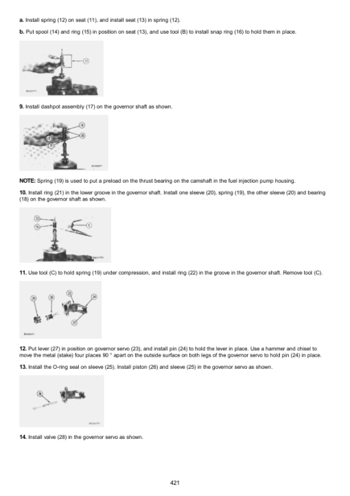 Caterpillar CAT D3C II Track-Type Tractor Service Repair Manual (7JG00001 and up) - Image 3