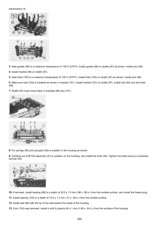 Caterpillar CAT D3C Track-Type Tractor Service Repair Manual (5KG00001 and up) - Image 4