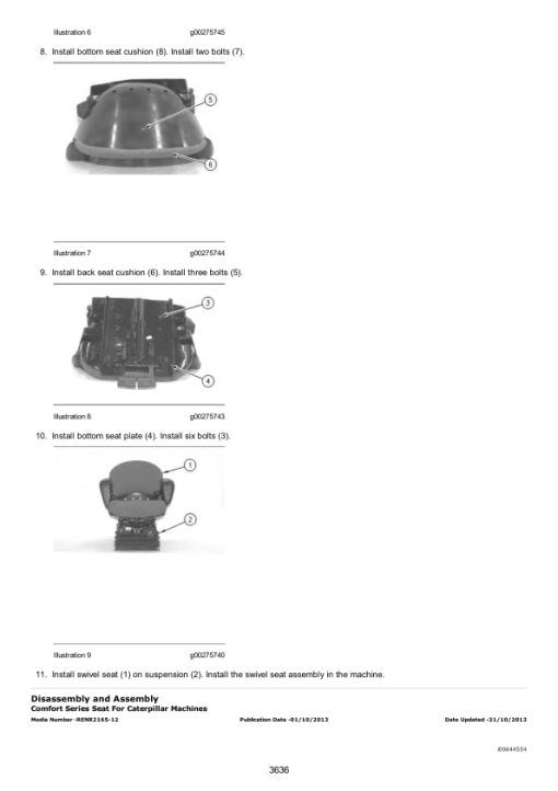 Caterpillar CAT D4C Track-Type Tractor Service Repair Manual (8EL00001 and up) - Image 5