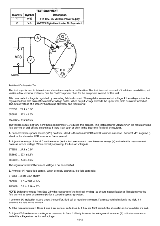 Caterpillar CAT D4E Track Type Tractor Service Repair Manual (77W00001 and up) - Image 2