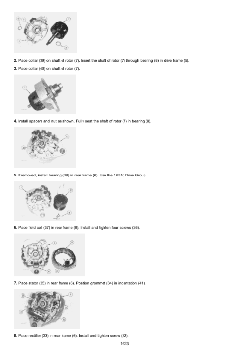 Caterpillar CAT D4E Track Type Tractor Service Repair Manual (77W00001 and up) - Image 3