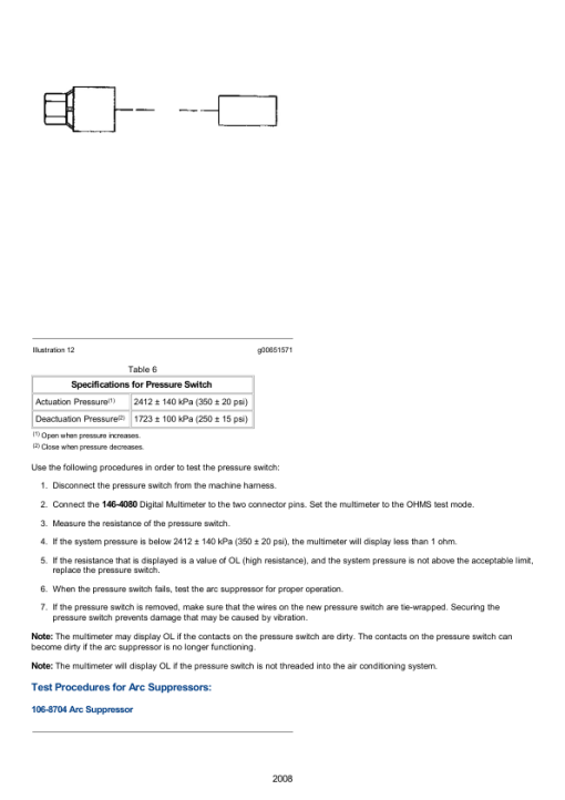 Caterpillar CAT D4K2 XL Track-Type Tractor Service Repair Manual (KMM00001 and up) - Image 3