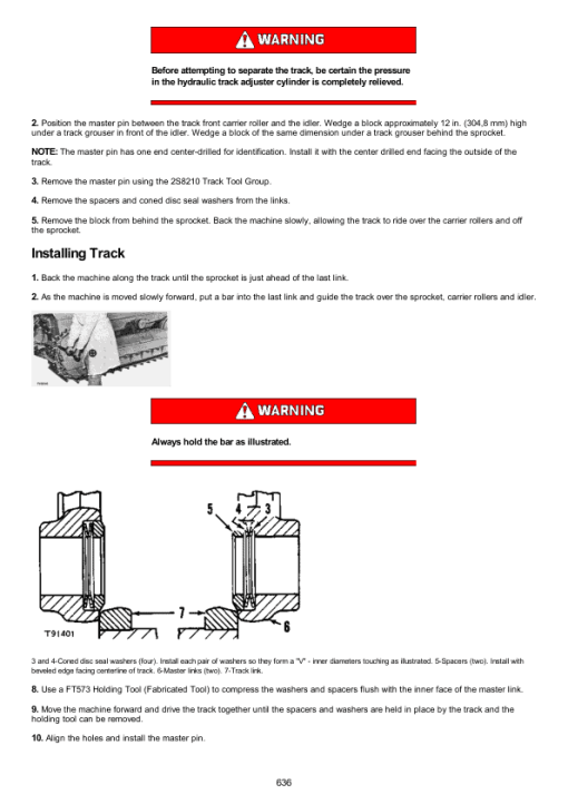 Caterpillar CAT D5 Track-Type Tractor Service Repair Manual (94J00001 and up) - Image 6