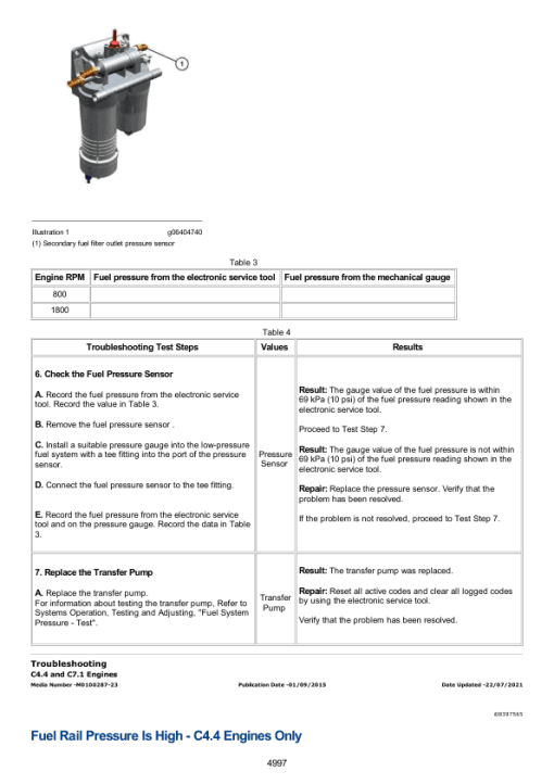 Caterpillar CAT D5 Track-Type Tractor Service Repair Manual (Z6A00001 and up) - Image 5