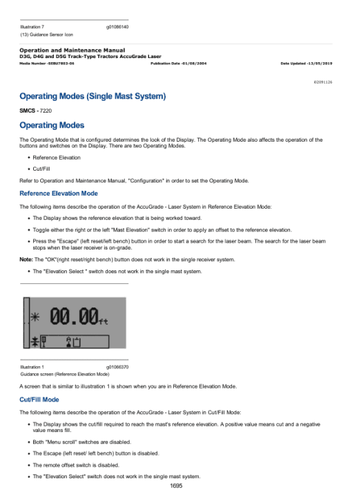 Caterpillar CAT D5G Track-Type Tractor Service Repair Manual (RKG00001 and up) - Image 2