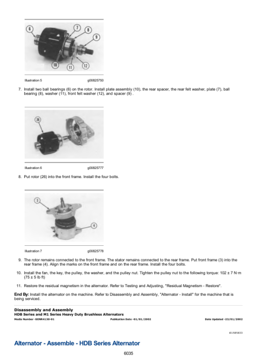 Caterpillar CAT D5H Track-Type Tractor Service Repair Manual (4KD00001 and up) - Image 5