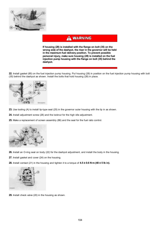 Caterpillar CAT D5H Track-Type Tractor Service Repair Manual (8SC00001 and up) - Image 2