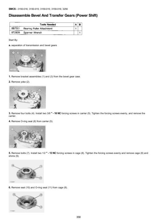 Caterpillar CAT D5H Track-Type Tractor Service Repair Manual (8SC00001 and up) - Image 3