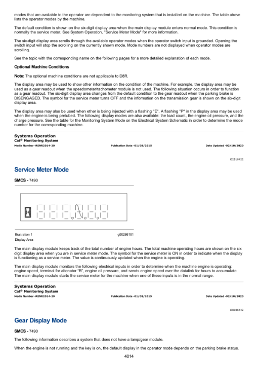 Caterpillar CAT D5M Track-Type Tractor Service Repair Manual (5ES00001 and up) - Image 4