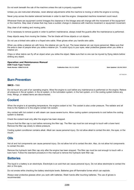 Caterpillar CAT D5N Track-Type Tractor Service Repair Manual (AKD00001 and up) - Image 4