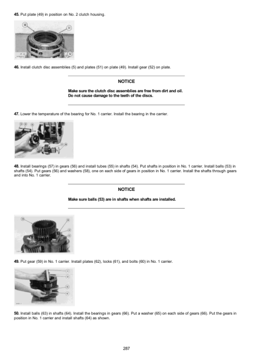 Caterpillar CAT D6C Track-Type Tractor Service Repair Manual (69J00001 and up) - Image 3