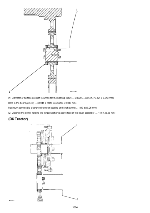 Caterpillar CAT D6C Track-Type Tractor Service Repair Manual (49W00001 and up) - Image 3