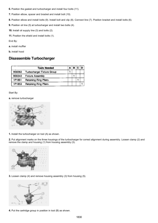 Caterpillar CAT D6H XR Track-Type Tractor Service Repair Manual (2TL00001 and up) - Image 2