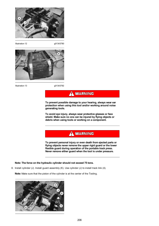 Caterpillar CAT D6K Track-Type Tractor Service Repair Manual (NCF00001 and up) - Image 4