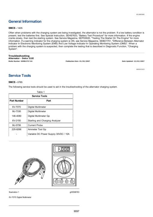 Caterpillar CAT D6M Track Type Tractor Service Repair Manual (3WN00001 and up) - Image 5