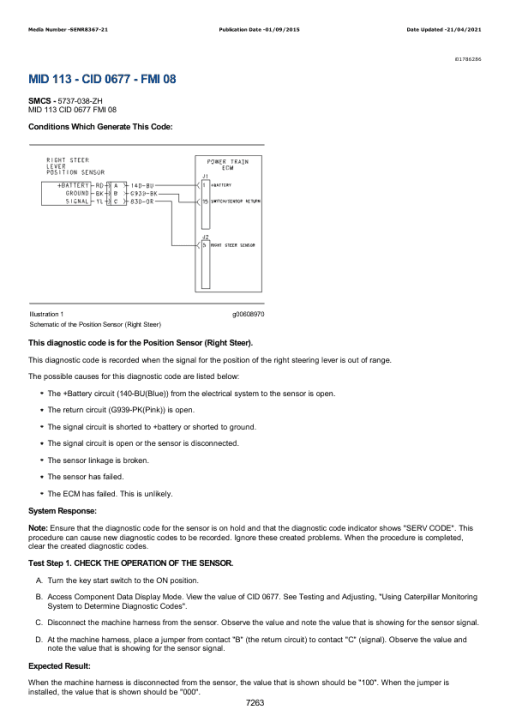 Caterpillar CAT D6M Track Type Tractor Service Repair Manual (4JN00001 and up) - Image 6