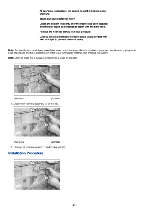 Caterpillar CAT D6M Track-Type Tractor Service Repair Manual (6LR00001 and up) - Image 5