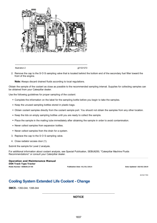 Caterpillar CAT 216B Skidsteer Loader Service Repair Manual (RLL00001 till 06799) - Image 2