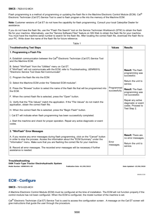 Caterpillar CAT D6N Track Type Tractor Service Repair Manual (GB600001 and up) - Image 6