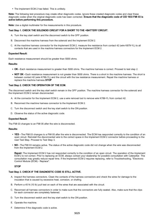 Caterpillar CAT D6N Track Type Tractor Service Repair Manual (MLW00001 and up) - Image 5