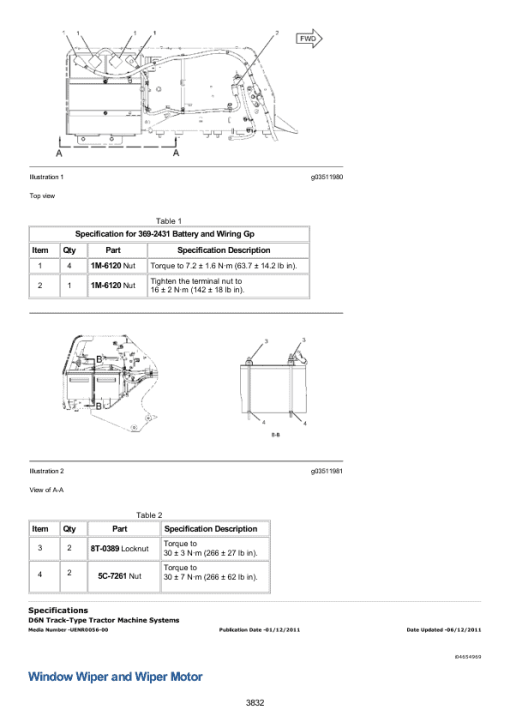 Caterpillar CAT 120H Motor Grader Service Repair Manual (12400001 and up) - Image 4