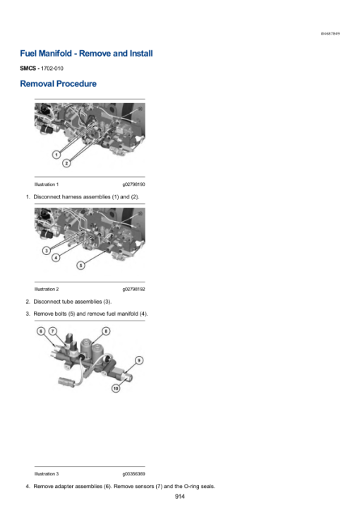 Caterpillar CAT D6T XW PAT Track-Type Tractor Service Repair Manual (WRN00001 and up) - Image 5