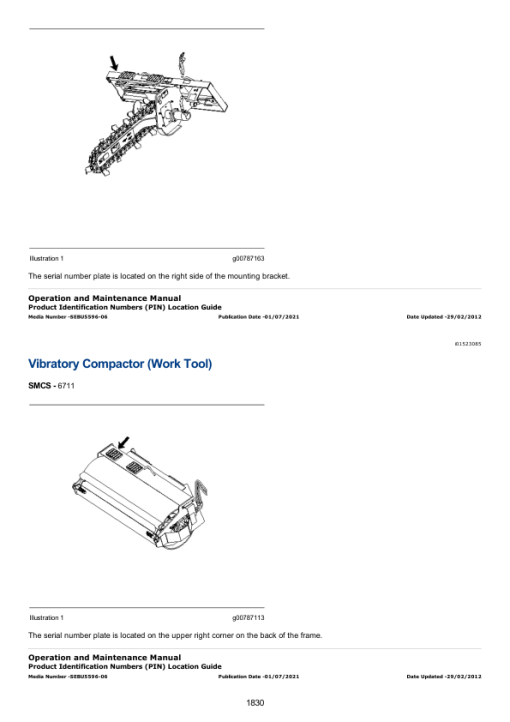 Caterpillar CAT D7E Track Type Tractor Service Repair Manual (MDB00001 and up) - Image 2