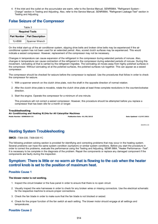 Caterpillar CAT D7E Track Type Tractor Service Repair Manual (MDB00001 and up) - Image 5