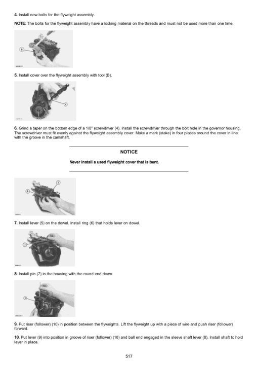 Caterpillar CAT D7F Track Type Tractor Service Repair Manual (93N01175 and up) - Image 6