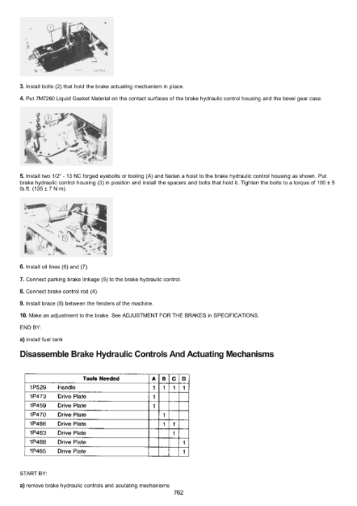 Caterpillar CAT D7G Track Type Tractor Service Repair Manual (64V01107 and up) - Image 6