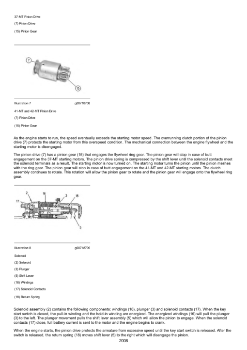 Caterpillar CAT D7G Track Type Tractor Service Repair Manual (72W00001 till 00607) - Image 3