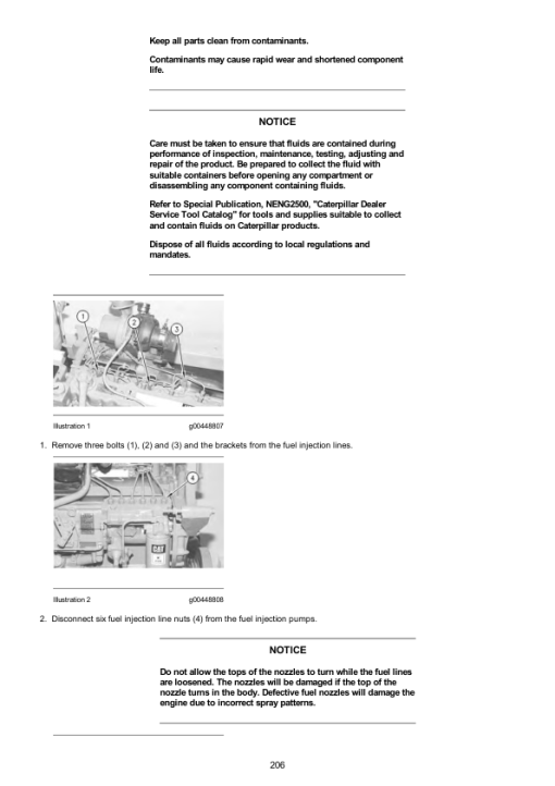 Caterpillar CAT D7H Track Type Tractor Service Repair Manual (2RG00001 and up) - Image 4