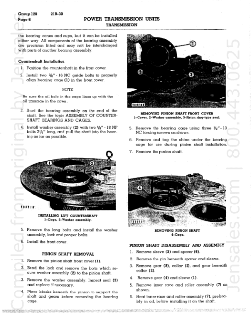 Caterpillar CAT D7R SERIES Track-Type Tractor Service Repair Manual (JP900001 and up) - Image 3