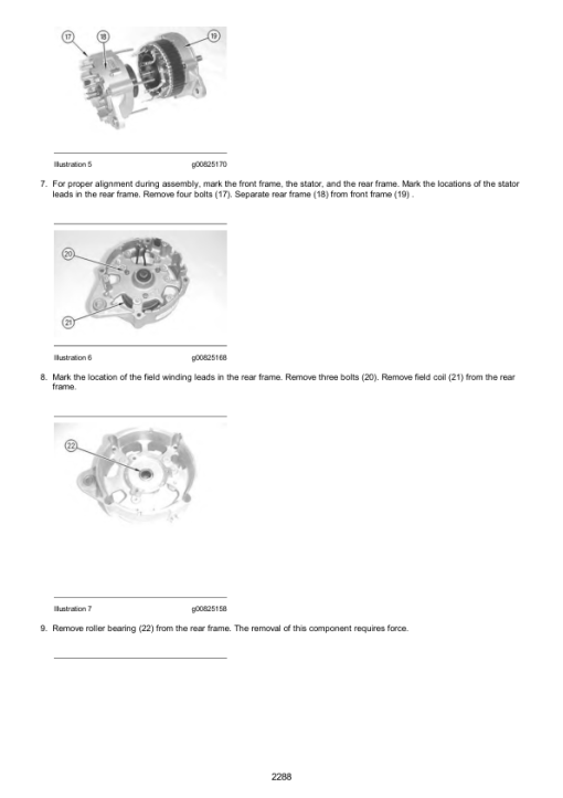 Caterpillar CAT D8R II Track Type Tractor Dozer Bulldozer Service Repair Manual (6YZ00001 and up) - Image 2