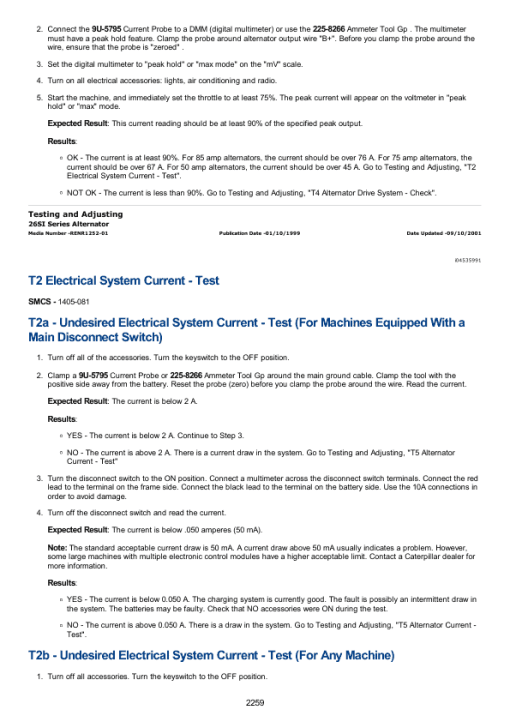 Caterpillar CAT D8R Track Type Tractor Dozer Bulldozer Service Repair Manual (7XM00001 and up) - Image 2