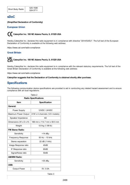 Caterpillar CAT D6R Track Tractor Service Repair Manual (7GR00001 and up) - Image 3