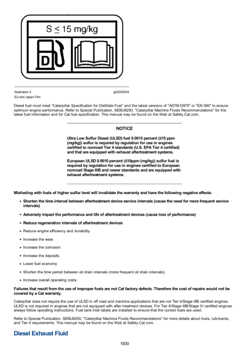 Caterpillar CAT D8T Track Type Tractor Dozer Bulldozer Service Repair Manual (AW400001 and up) - Image 3