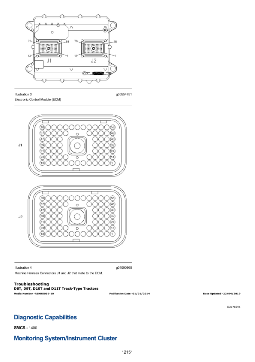 Caterpillar CAT D8T Track Type Tractor Dozer Bulldozer Service Repair Manual (KPZ00001 and up) - Image 2