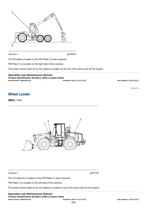 Caterpillar CAT E300B Excavator Service Repair Manual (1WJ00001 and up) - Image 5