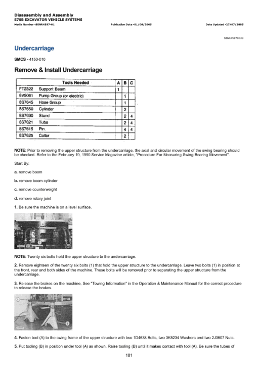 Caterpillar CAT 374D L Excavator Service Repair Manual (PAP00001 and up) - Image 3