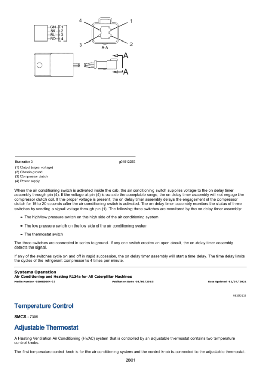 Caterpillar CAT M312 Excavator Service Repair Manual (6TL00410 and up) - Image 4