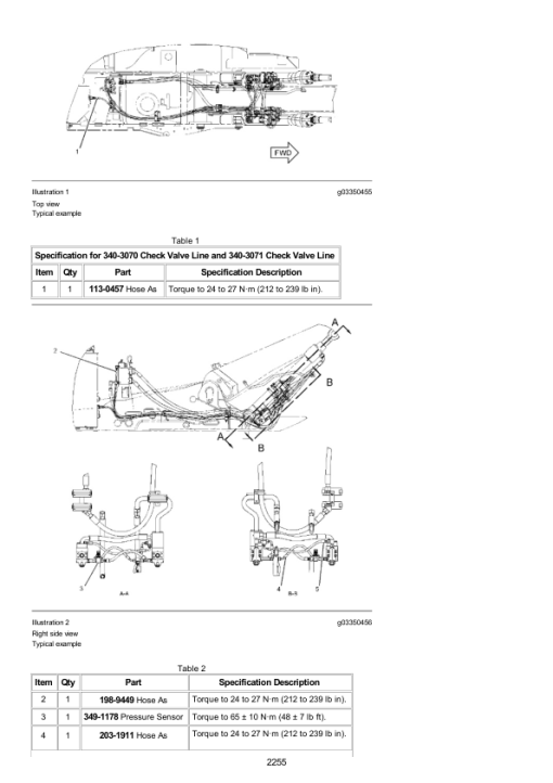 Caterpillar CAT M313D Wheeled Excavator Service Repair Manual (J3A00001 and up) - Image 3