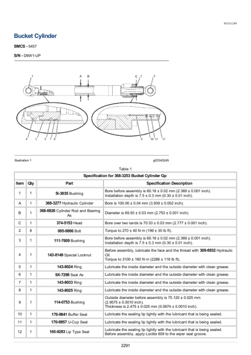 Caterpillar CAT M317F Wheeled Excavator Service Repair Manual (F6P00001 and up) - Image 4