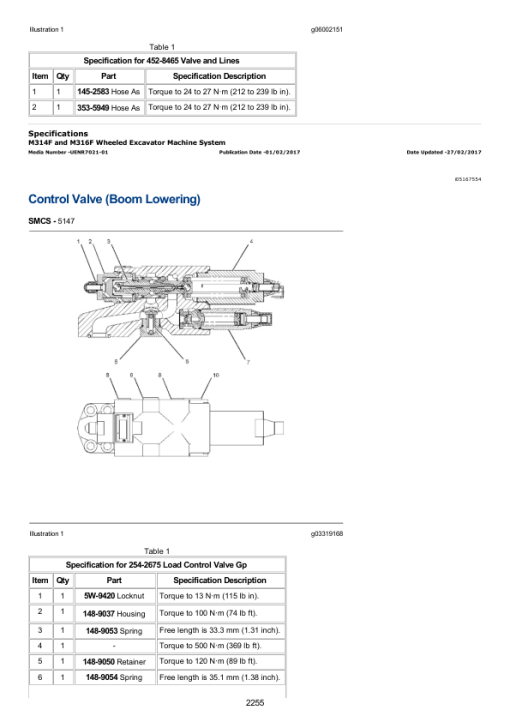 Caterpillar CAT M316F Wheeled Excavator Service Repair Manual (F6N00001 and up) - Image 3