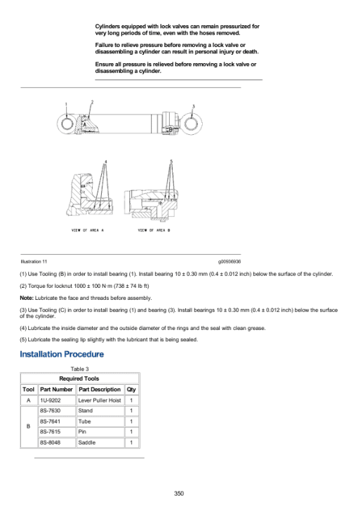 Caterpillar CAT 305.5E Mini Hydraulic Excavator Service Repair Manual (MX500001 and up) - Image 3