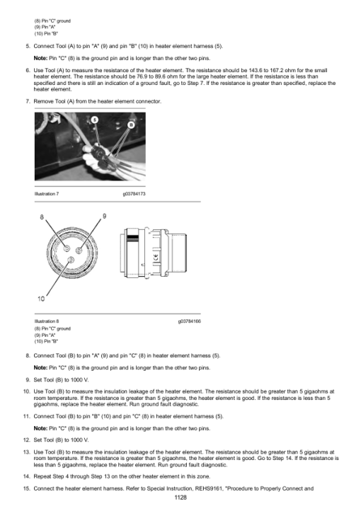 Caterpillar CAT SE60 V Asphalt Screed Service Repair Manual (JJ300001 and up) - Image 3