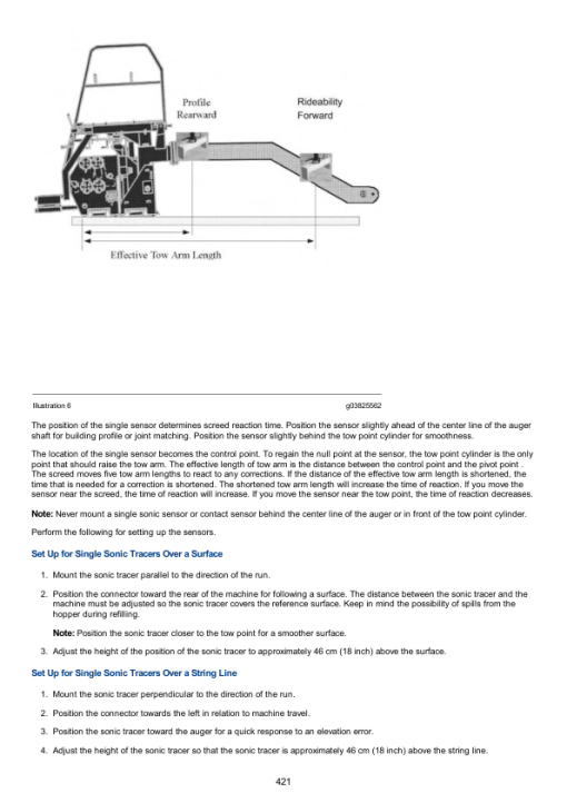 Caterpillar CAT SE50 VT Asphalt Screed Service Repair Manual (B8600001 and up) - Image 4