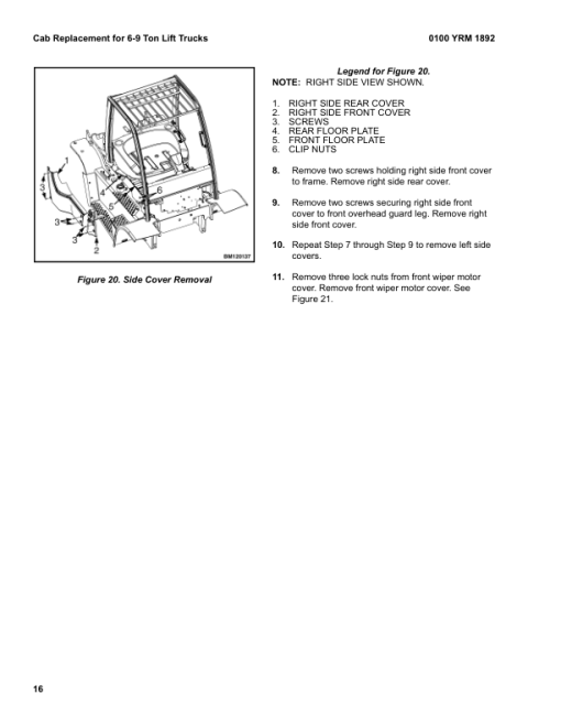 Yale GP60VX, GP70VX, GP70SVX, GP70SVX9, GP80SVX Forklift H878 Series Repair Manual - Image 5